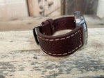 The Richmond Watch Strap in Waxed Calf Leather 22mm/20mm